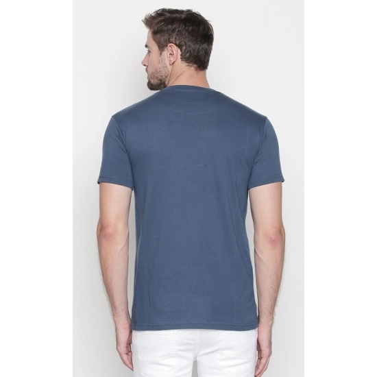 Generic Men's Cotton Slim Fit Half Sleeve T-Shirt (Material: Cotton, (Color:Blue) Generic Men's Cotton Slim Fit Half Sleeve T-Shirt (Material: Cotton, (Color:Blue)