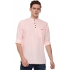Generic Men's Cotton Slim Fit Casual Shirt (Material: Cotton, (Color:Pink)