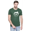 Generic Men's Cotton Slim Fit Half Sleeve T-Shirt (Material: Cotton, (Color:Green)