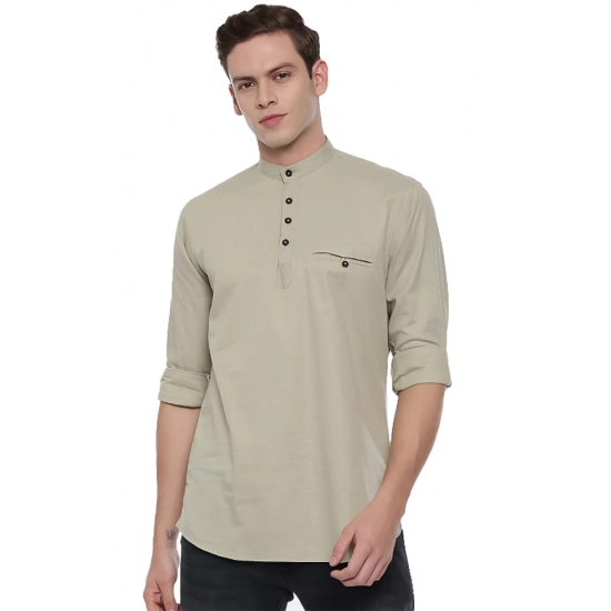 Generic Men's Cotton Slim Fit Casual Shirt (Material: Cotton, (Color:Grey) Generic Men's Cotton Slim Fit Casual Shirt (Material: Cotton, (Color:Grey)