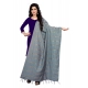 Generic Women's Cotton Jari Woven Work Dupatta (Grey, Length:2-2.4 mtr) Generic Women's Cotton Jari Woven Work Dupatta (Grey, Length:2-2.4 mtr)