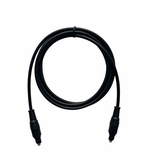 Generic Supreme Quality Digital Optic Fibre Cable 1.5 Yards, Transmission Bandwidth up to 250Mb_s (Black)