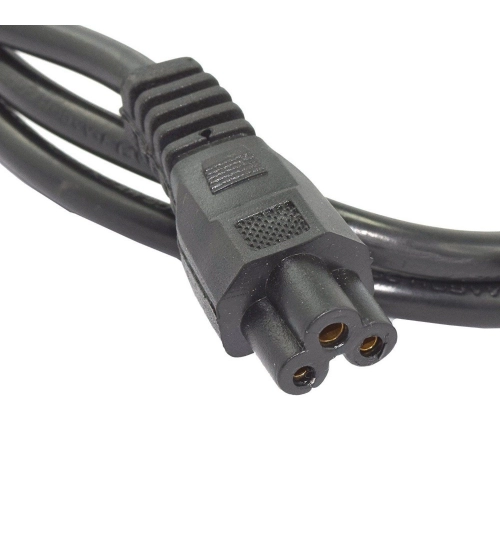 Generic Supreme Quality 1.2 Meter 3Pin Power Cord for Laptop (Black)