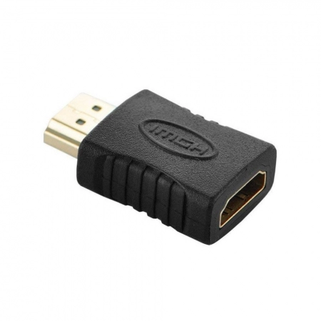 Generic HDMI Adapter Male to Female Converter Jointer Black (Black)