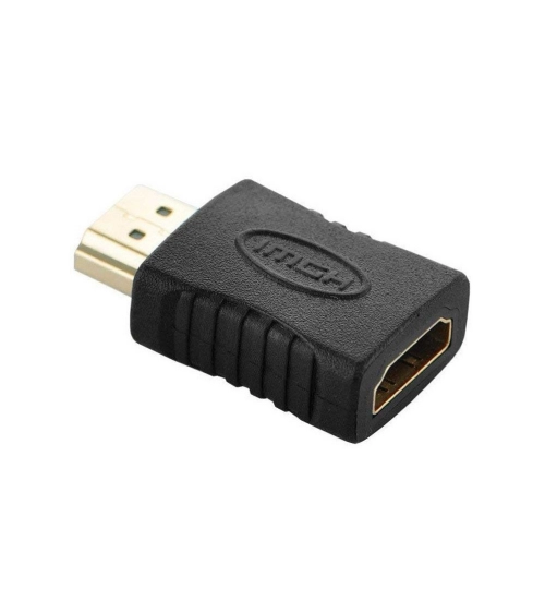 Generic HDMI Adapter Male to Female Converter Jointer Black (Black)