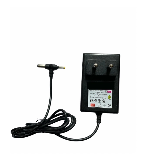 Generic 12V 1A Power Adapter, Power Supply AC Input 100 240 V and Output 12V 1A for Set Top Box_DTH Box, CCTV System, Router, Other Electronics And IT Gadgets with DC And Sony Pin (Black)