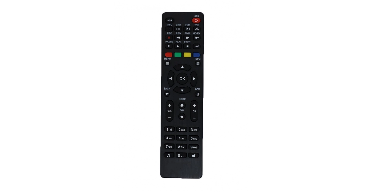 Flow Set Top Box Remote Control Set Top Box Remote With Recording, Compatible With Nxt Digital Set Top ...