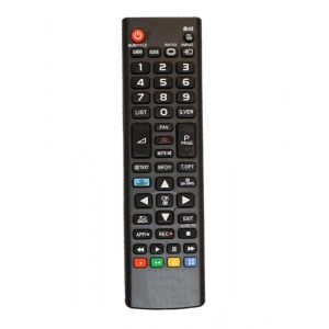 Generic Remote No. URC 122 With Basic Smart And 3D Functions (No Voice Command), Compatible With LG LCD_LED_3D Plasma TV Remote Control (Color:Multi)