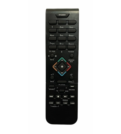 Generic LCD_LED Remote No. 2213, Compatible With Onida LCD_LED TV Remote Control_Old Remote Functions Must Be Exactly Same (Color:Multi)