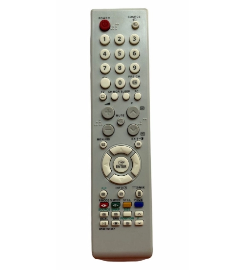 Generic LCD_LED Remote No. URC 112, Compatible With Samsung LCD_LED TV Remote Control _Old Remote Functions Must Be Exactly Same (Color:Multi)