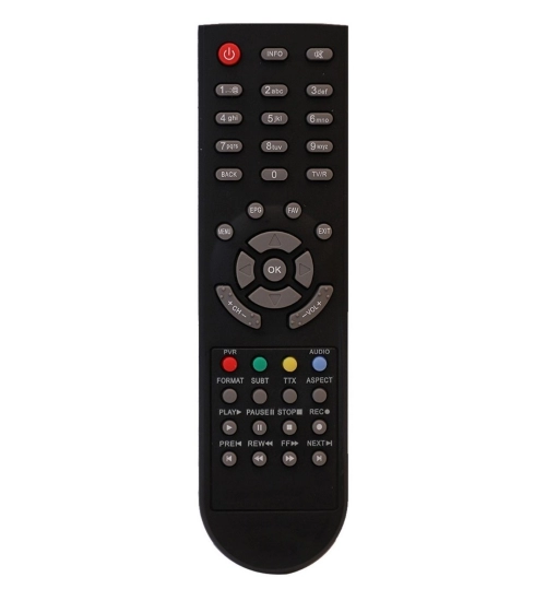 Generic Set Top Box Remote Model, Compatible With Den Hd Set Top Box Remote Control_Old Remote Functions Must Be Exactly Same (Color:Multi)