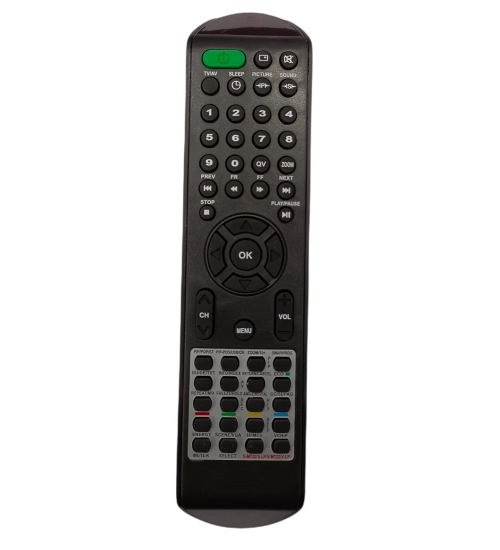 Generic LCD_LED Remote No. SMT 22, Compatible With SANSUI LCD_LED TV Remote Control_Old Remote Functions Must Be Exactly Same (Color:Multi)