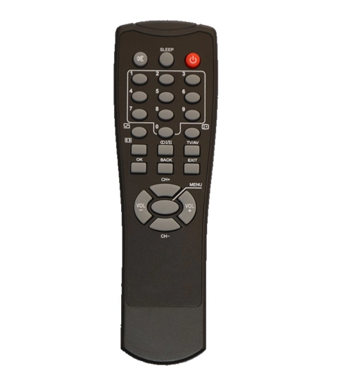 Generic LCD_LED Remote No. 90384, Compatible With Toshiba LCD_LED TV Remote Control_Old Remote Functions Must Be Exactly Same (Color:Multi)