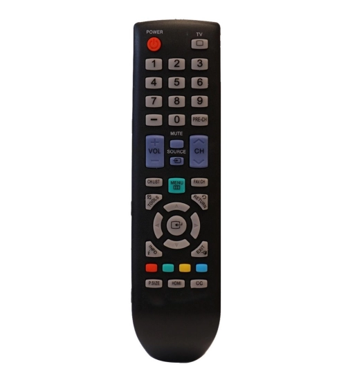 Generic LCD_LED Remote No. URC 74, Compatible With Samsung LCD_LED TV Remote Control _Old Remote Functions Must Be Exactly Same (Color:Multi)