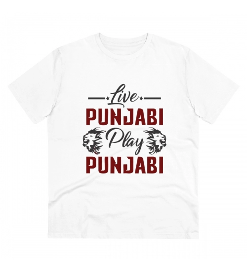 Generic Men's PC Cotton Cricket Design Printed T Shirt (Color: White, Thread Count: 180GSM)