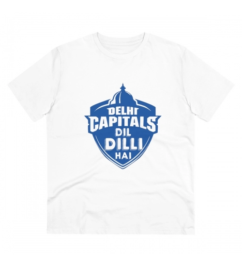 Generic Men's PC Cotton Cricket Design Printed T Shirt (Color: White, Thread Count: 180GSM)