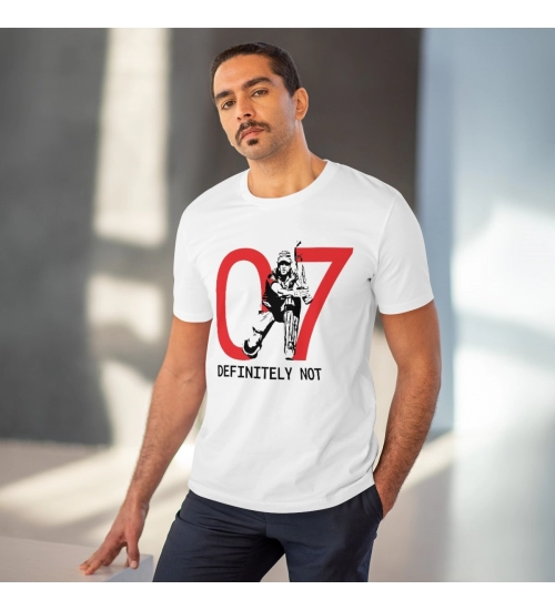 Generic Men's PC Cotton Cricket Design Printed T Shirt (Color: White, Thread Count: 180GSM)