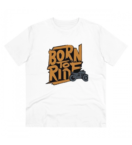 Generic Men's PC Cotton Explore The Unseen Printed T Shirt (Color: White, Thread Count: 180GSM)