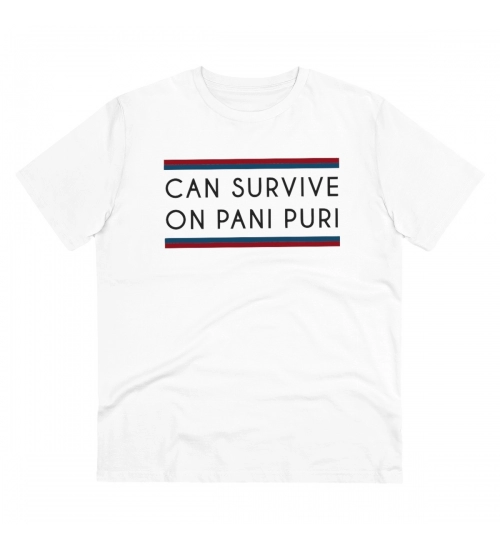 Generic Men's PC Cotton Quotes Printed T Shirt (Color: White, Thread Count: 180GSM)