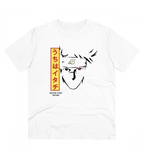 Generic Men's PC Cotton Kunffo Printed T Shirt (Color: White, Thread Count: 180GSM)