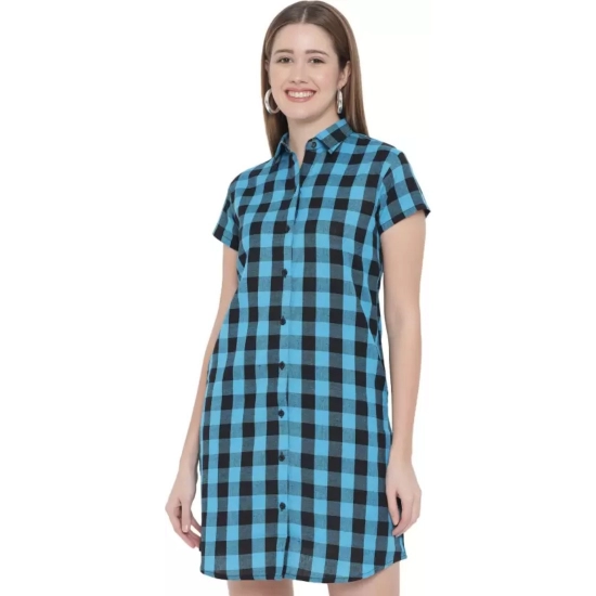 Generic Women's Shirt Light Blue, Black Dress (Color:Light Blue, Material:Pure Cotton) Generic Women's Shirt Light Blue, Black Dress (Color:Light Blue, Material:Pure Cotton)