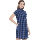 Generic Women's Shirt Blue, Black Dress (Color:Blue, Material:Pure Cotton) Generic Women's Shirt Blue, Black Dress (Color:Blue, Material:Pure Cotton)