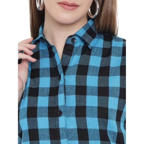 Generic Women's Shirt Light Blue, Black Dress (Color:Light Blue, Material:Pure Cotton) Generic Women's Shirt Light Blue, Black Dress (Color:Light Blue, Material:Pure Cotton)