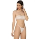 Generic Women's Lycra Blend Lace White Lingerie Set Tube Bra And Panty Set (White) Generic Women's Lycra Blend Lace White Lingerie Set Tube Bra And Panty Set (White)