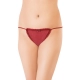 Generic Women's Lycra Low Rise Sleek String (Wine Red)