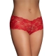 Generic Women's Lace Mid Waist Hipster Lace Panty In Criss Cross Pattern (Red) Generic Women's Lace Mid Waist Hipster Lace Panty In Criss Cross Pattern (Red)