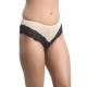 Generic Women's Nylon Sexy Lace Bikini Panty (Nude) Generic Women's Nylon Sexy Lace Bikini Panty (Nude)
