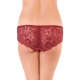 Generic Women's Nylon Mid Waist Frilled Floral Sheer Lace Hipster (Wine Red) Generic Women's Nylon Mid Waist Frilled Floral Sheer Lace Hipster (Wine Red)