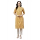 Generic Women's Cotton Printed Straight Kurti (Yellow, Cotton) Generic Women's Cotton Printed Straight Kurti (Yellow, Cotton)