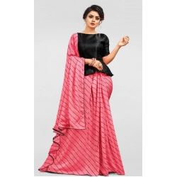 Generic Women's Vichitra Saree with Blouse (Gajari, 5-6 Mtrs)