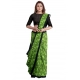 Generic Women's Super Line Saree with Blouse (Green, 5-6 Mtrs)