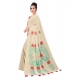 Generic Women's Georgette Floral Hand Printed Sarees (Beige, 5-6 Mtrs) Generic Women's Georgette Floral Hand Printed Sarees (Beige, 5-6 Mtrs)