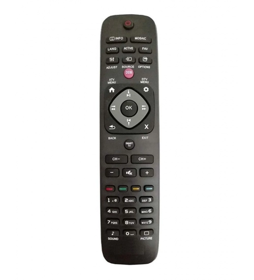 Generic Remote with DDB Function, Compatible with Philips LED with D2H (Combined) Remote Control (Exactly Same Remote will Only Work)