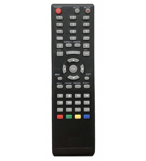 Generic LED/LCD Remote No. CH09, Compatible with Genus LCD/LED TV Remote COntrol (Exactly Same Remote will Only Work)