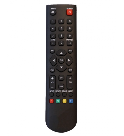 Generic LED/LCD Remote No. 2000C, Compatible with Micromax LCD/LED TV Remote Control (Exactly Same Remote will Only Work)