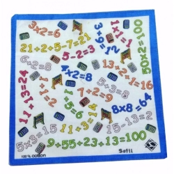 Generic Pack Of_8 Numeric Small Size Handkerchiefs (Color: Assorted) Generic Pack Of_8 Numeric Small Size Handkerchiefs (Color: Assorted)