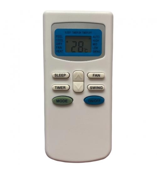 Generic Remote No. 126, Compatible with Toshiba AC Remote Control (Exactly Same Remote will Only Work)