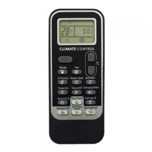 Generic Remote No. 192 (Black), Compatible with Whirlpool AC Remote Control (Exactly Same Remote will Only Work)