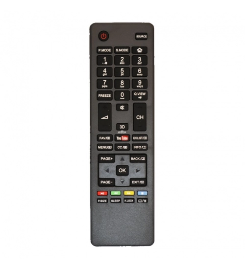 Generic LED/LCD Remote No. 18H, Compatible with Haier LCD/LED TV Remote Control (Exactly Same Remote will Only Work)