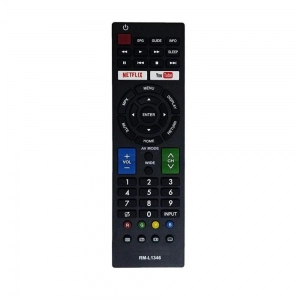 Generic Remote with Netflix and YouTube Function (No Voice), Compatible with Sharp Smart TV LCD/LED Remote Control (Exactly Same Remote will Only Work)