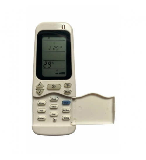 Generic Remote No. 142, Compatible with Midea AC Remote Control (Exactly Same Remote will Only Work)