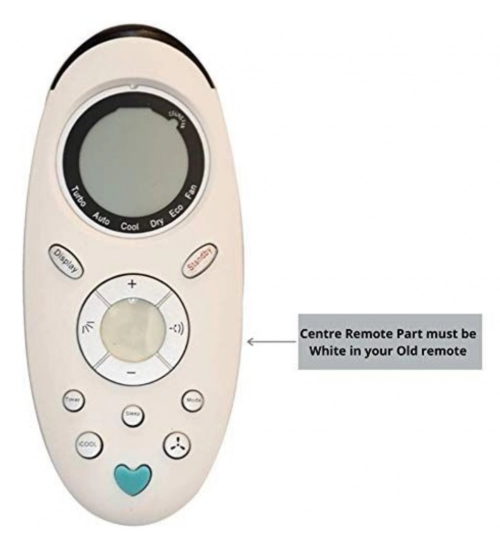 Generic Remote No. 131, Compatible with Haier AC Remote Control (Exactly Same Remote will Only Work)
