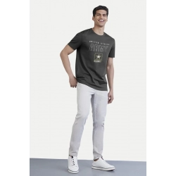 Generic Men's Casual Half sleeve Printed Cotton Crew Neck T-shirt (Black) Generic Men's Casual Half sleeve Printed Cotton Crew Neck T-shirt (Black)