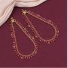 Generic Women's Rani Color Anklets (Free Size: Upto 10") 
