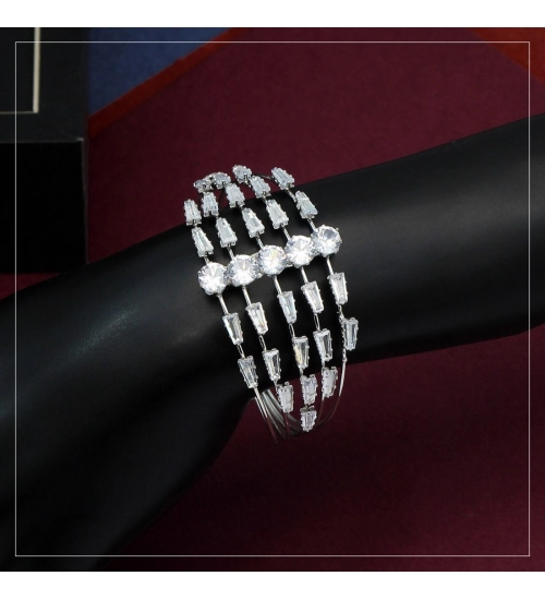 Generic Silver Color Moon Stone Kids Bracelet Adjustable Bracelet