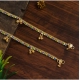 Generic Women's Multi Color Anklets (Free Size: Upto 10") Generic Women's Multi Color Anklets (Free Size: Upto 10")